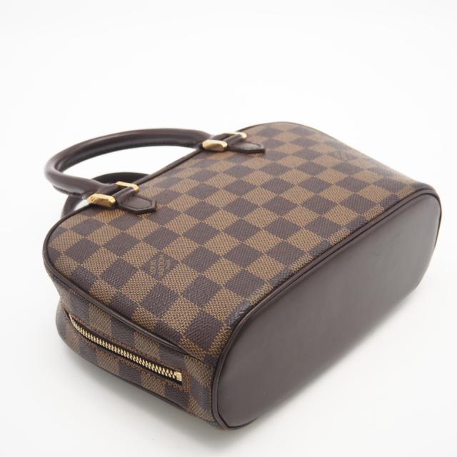 ★3日以内返品可★ LOUIS VUITTON ルイ・ヴィトン ダミエ サリアミニ N51286 ハンドバッグ ブラウン コーティングキャンバス レザー レディース_5