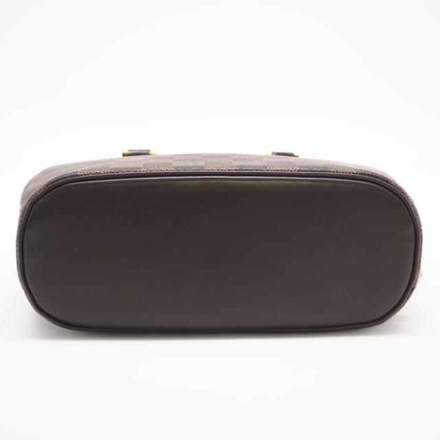 ★3日以内返品可★ LOUIS VUITTON ルイ・ヴィトン ダミエ サリアミニ N51286 ハンドバッグ ブラウン コーティングキャンバス レザー レディース_6