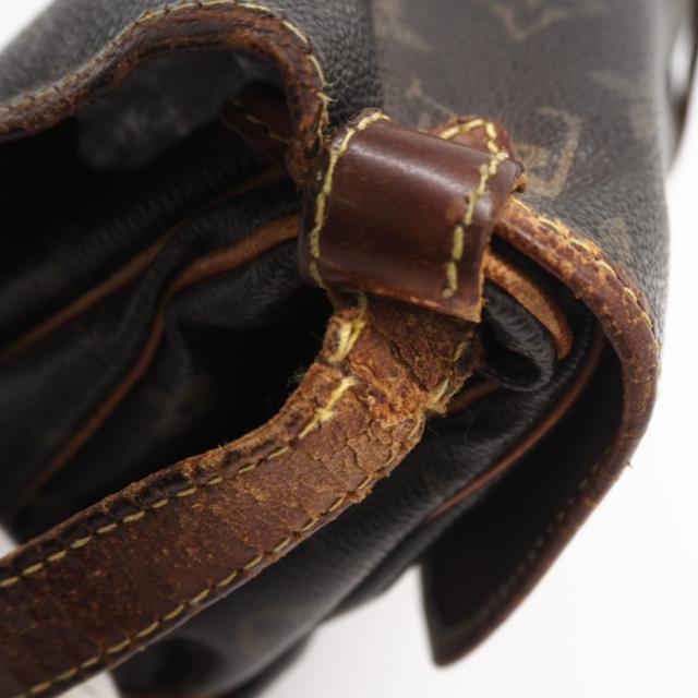 ★3日以内返品可★ LOUIS VUITTON ルイ・ヴィトン モノグラム ソミュール30 M42256 ショルダーバッグ ブラウン コーティングキャンバス レザー レディース_9