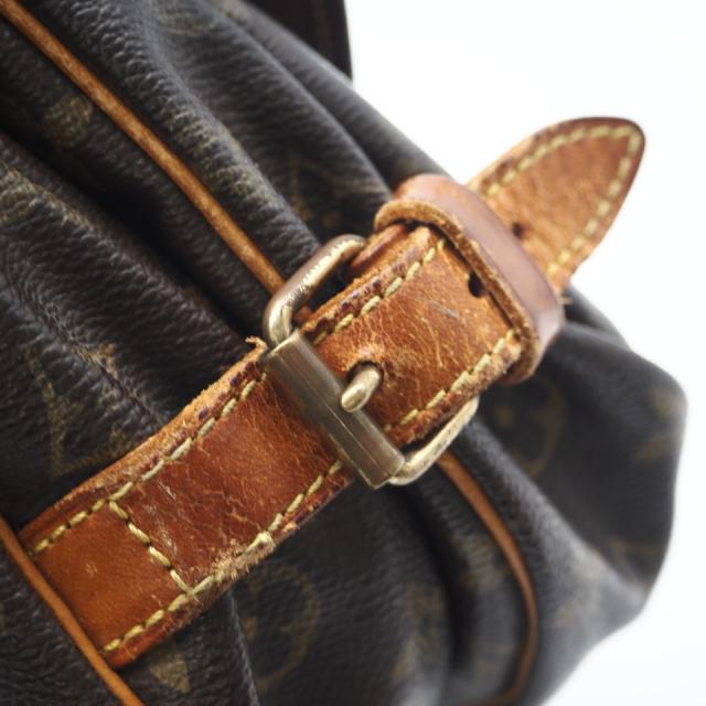 ★3日以内返品可★ LOUIS VUITTON ルイ・ヴィトン モノグラム ソミュール30 M42256 ショルダーバッグ ブラウン コーティングキャンバス レザー レディース_13