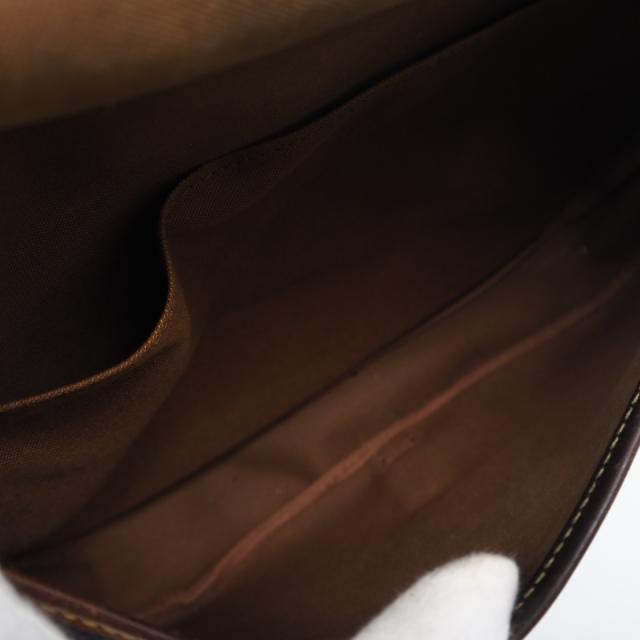 ★3日以内返品可★ LOUIS VUITTON ルイ・ヴィトン モノグラム ソミュール30 M42256 ショルダーバッグ ブラウン コーティングキャンバス レザー レディース_14