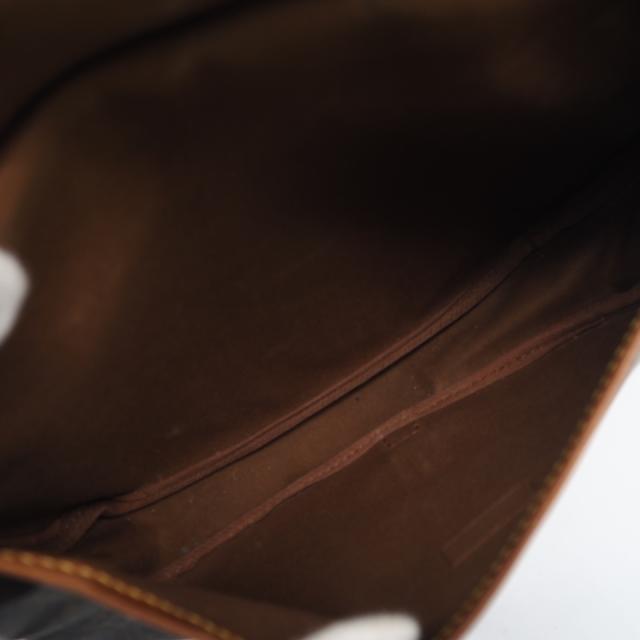 ★3日以内返品可★ LOUIS VUITTON ルイ・ヴィトン モノグラム ソミュール30 M42256 ショルダーバッグ ブラウン コーティングキャンバス レザー レディース_17