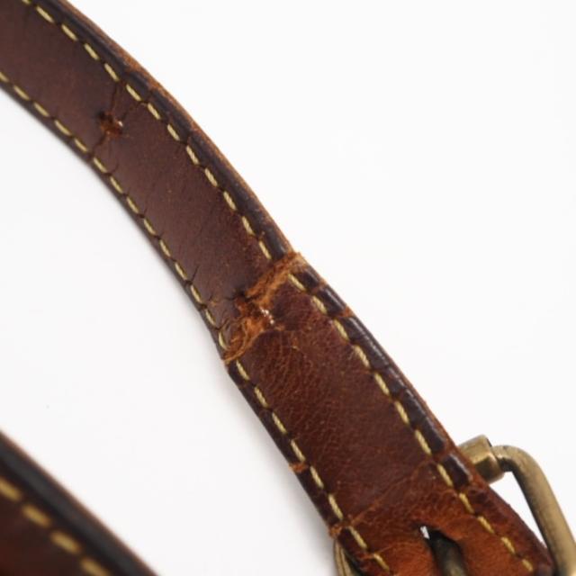 ★3日以内返品可★ LOUIS VUITTON ルイ・ヴィトン モノグラム ソミュール30 M42256 ショルダーバッグ ブラウン コーティングキャンバス レザー レディース_8