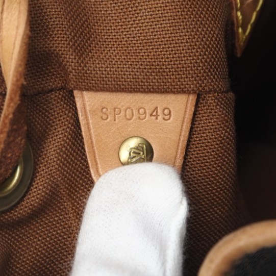 ★3日以内返品可★ LOUIS VUITTON ルイ・ヴィトン モノグラム ミニモンスリ M51137 リュック・デイパック ブラウン コーティングキャンバス レザー レディース_14