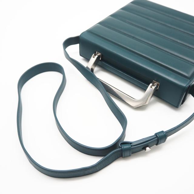 ★3日以内返品可★ 美品 BOTTEGAVENETA ボッテガヴェネタ レザー 2WAYバッグ 591717 2wayショルダーバッグ グリーン レザー レディース_8