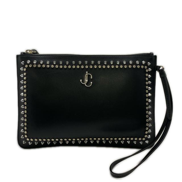 バッグ ☆3日以内返品可☆ 美品 JIMMY CHOO ジミーチュウ スムースカーフ