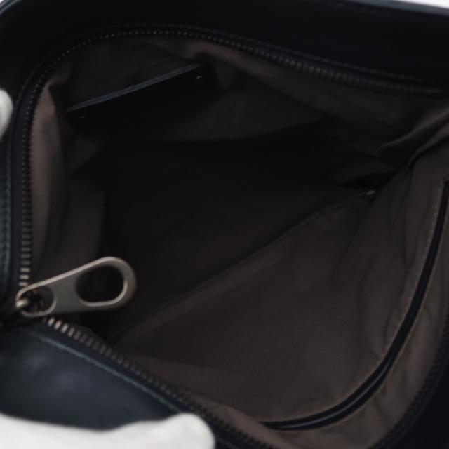 ★3日以内返品可★ 美品 BOTTEGAVENETA ボッテガヴェネタ イントレチャート中 なめし革 クロスボディバッグ 577534 ショルダーバッグ 米国海軍 カーフレザー メンズ