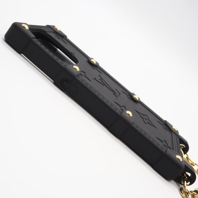 ★3日以内返品可★ 美品 LOUIS VUITTON ルイ・ヴィトン モノグラム リ トランク IPHONE 14 PRO ノワール M81997 その他小物 ブラック 熱可塑性ポリウレタン レディース_6