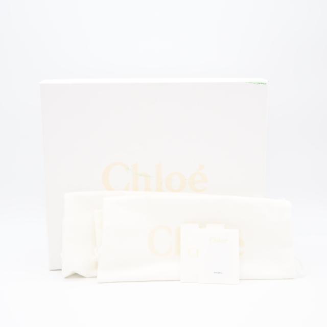 ★3日以内返品可★ 極美品 Chloe クロエ Meril 織地 サンダル 7 24 CHC22A650AJ90K37W サンダル ブラック・ホワイト コットン ラムスキン レディース_15