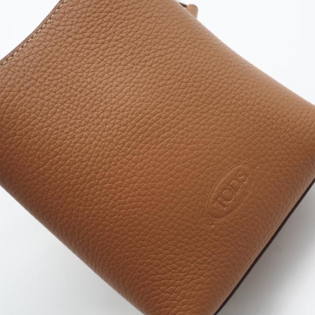 ★3日以内返品可★ 極美品 TOD’S トッズ トッズ レザー バッグ マイクロ XBWAPAT9000 2wayハンドバッグ ブラウン レザー レディース_3