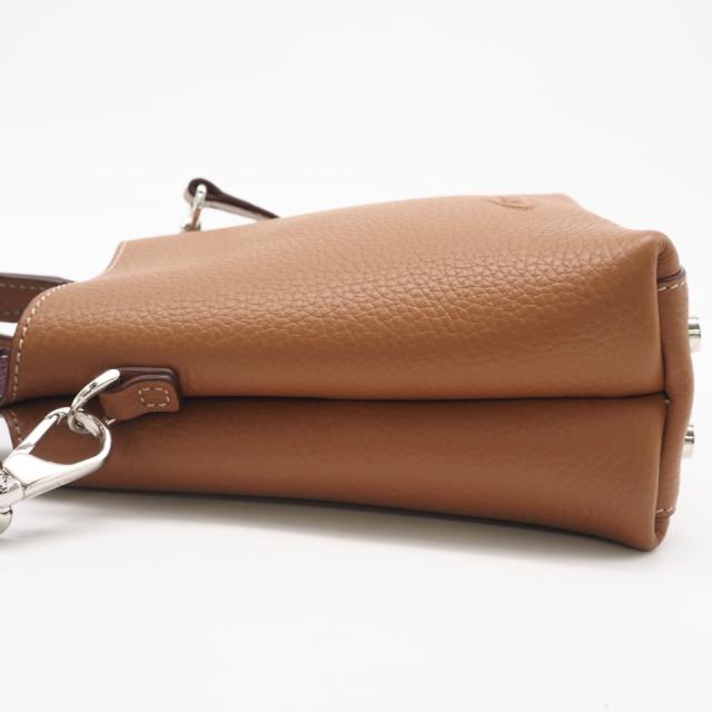 ★3日以内返品可★ 極美品 TOD’S トッズ トッズ レザー バッグ マイクロ XBWAPAT9000 2wayハンドバッグ ブラウン レザー レディース_4