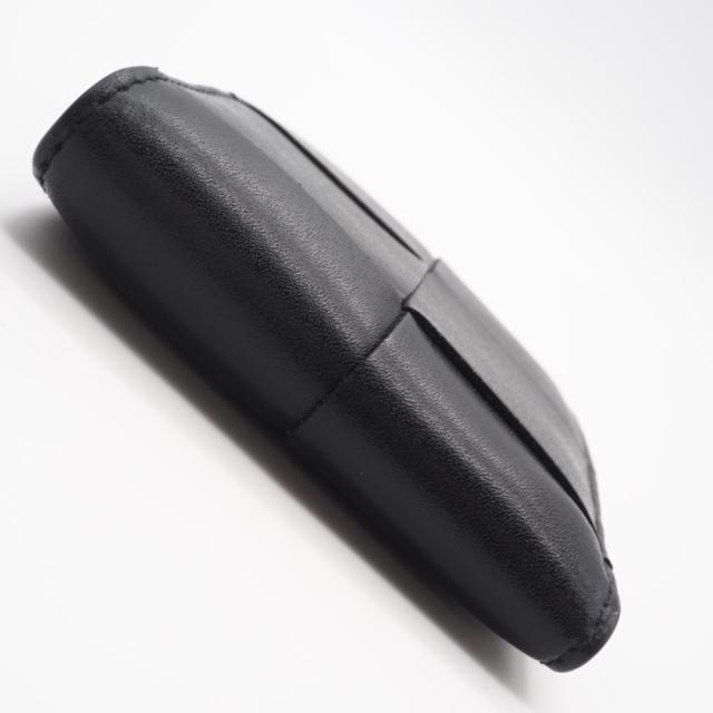 ★3日以内返品可★ 美品 BOTTEGAVENETA ボッテガヴェネタ マキシイントレチャート レザー 二つ折り財布 743004 二つ折り財布 ブラック グリーン カーフレザー メンズ_6