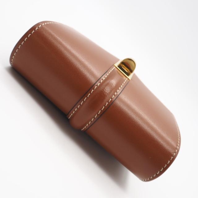 ★3日以内返品可★ 美品 CELINE セリーヌ 16 セーズ スモール トリフォールドウォレット タン 10F523CQ7.04LU 三つ折り財布 ブラウン カーフレザー レディース_4
