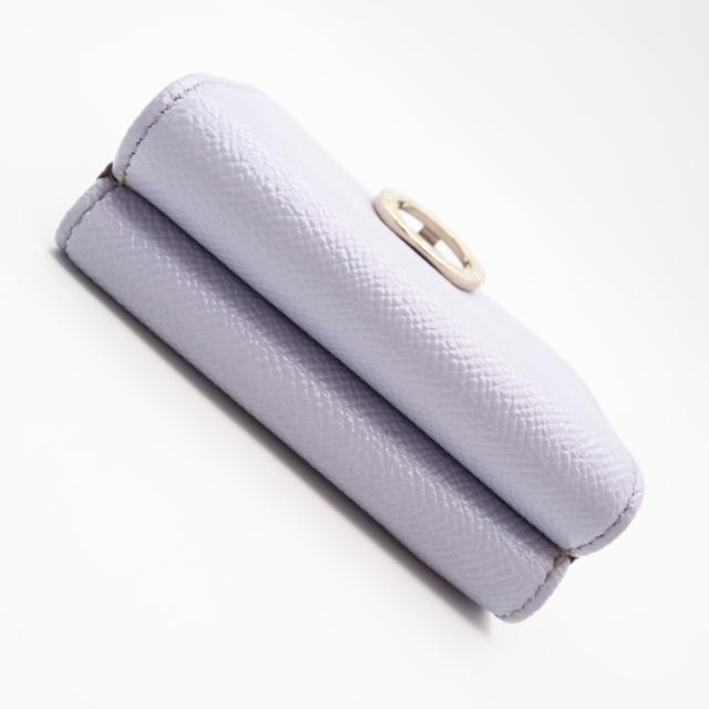 ★3日以内返品可★ 極美品 BVLGARI ブルガリ ブルガリブルガリ コンパクトウォレット 292549 三つ折り財布 パープル レザー レディース_4