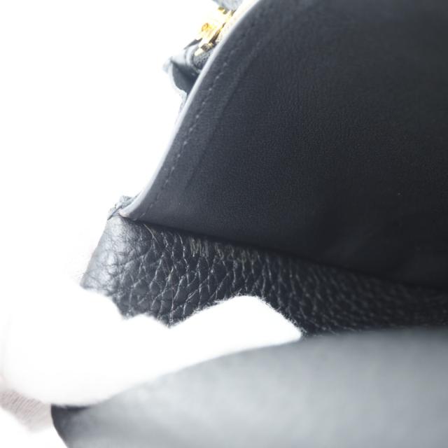 ★3日以内返品可★ 美品 LOUIS VUITTON ルイ・ヴィトン トリヨン ポルトフォイユカプシーヌ M64551 長財布 ブラック ゴールド トリヨンレザー レディース_18