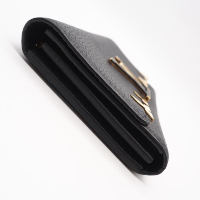 ★3日以内返品可★ 美品 LOUIS VUITTON ルイ・ヴィトン トリヨン ポルトフォイユカプシーヌ M64551 長財布 ブラック ゴールド トリヨンレザー レディース_5