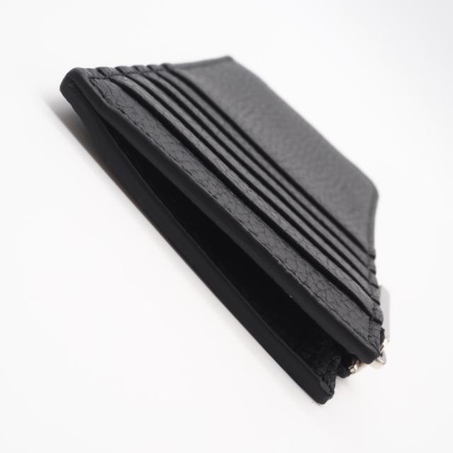 ★3日以内返品可★ 未使用 GUCCI グッチ ロゴ ジップカードケース 835073 コインケース ブラック グレインレザー メンズ_7