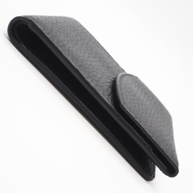 ★3日以内返品可★ 美品 MAISON MARGIELA メゾンマルジェラ 4ステッチ 二つ折りコンパクトウォレット S55UI0294 二つ折り財布 ブラック レザー メンズ_4