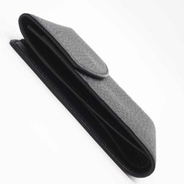 ★3日以内返品可★ 美品 MAISON MARGIELA メゾンマルジェラ 4ステッチ 二つ折りコンパクトウォレット S55UI0294 二つ折り財布 ブラック レザー メンズ_5