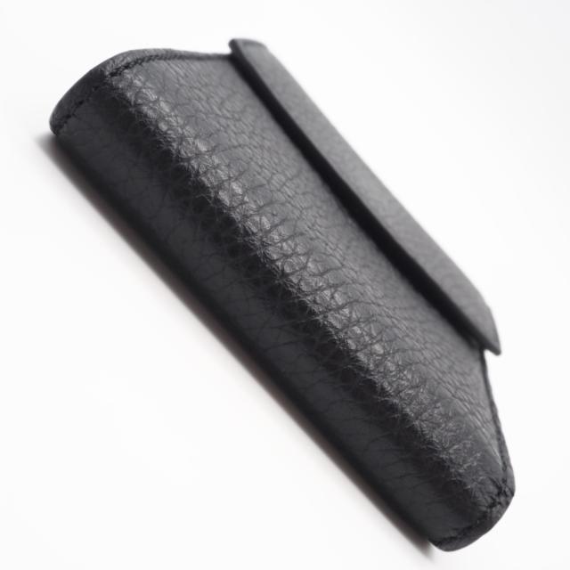 ★3日以内返品可★ 美品 MAISON MARGIELA メゾンマルジェラ 4ステッチ 二つ折りコンパクトウォレット S55UI0294 二つ折り財布 ブラック レザー メンズ_6