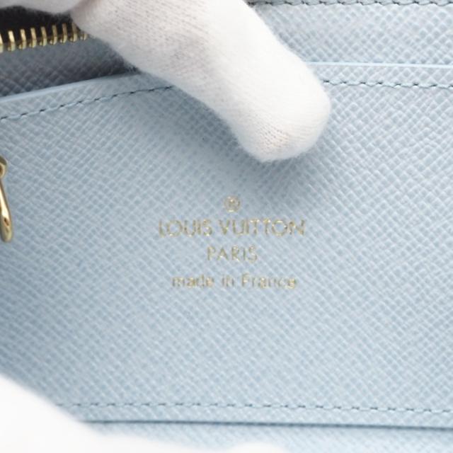 ★3日以内返品可★ 極美品 LOUIS VUITTON ルイ・ヴィトン モノグラム ポルトクレノア オランプブルー M83612 コインケース ブラウン ベージュ ブルー コーティングキャンバス レディース_11