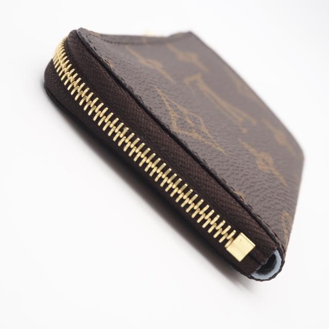 ★3日以内返品可★ 極美品 LOUIS VUITTON ルイ・ヴィトン モノグラム ポルトクレノア オランプブルー M83612 コインケース ブラウン ベージュ ブルー コーティングキャンバス レディース_6