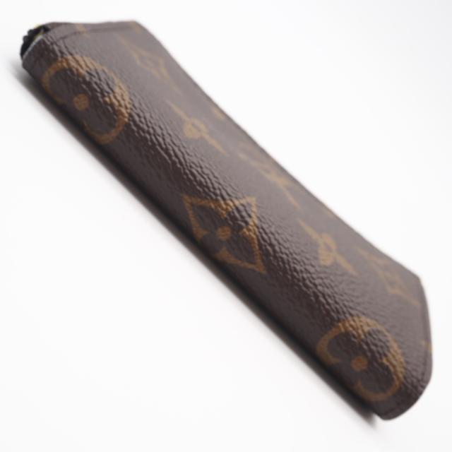★3日以内返品可★ 極美品 LOUIS VUITTON ルイ・ヴィトン モノグラム ポルトクレノア オランプブルー M83612 コインケース ブラウン ベージュ ブルー コーティングキャンバス レディース_7