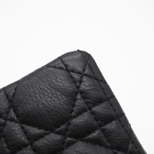 ★3日以内返品可★ 美品 Christian Dior クリスチャンディオール Dior カロ マルチファンクション カナージュ ポーチ ショルダーバッグ S5036UWHC ショルダーバッグ ブラック ホワイト カーフレザー レディース_10