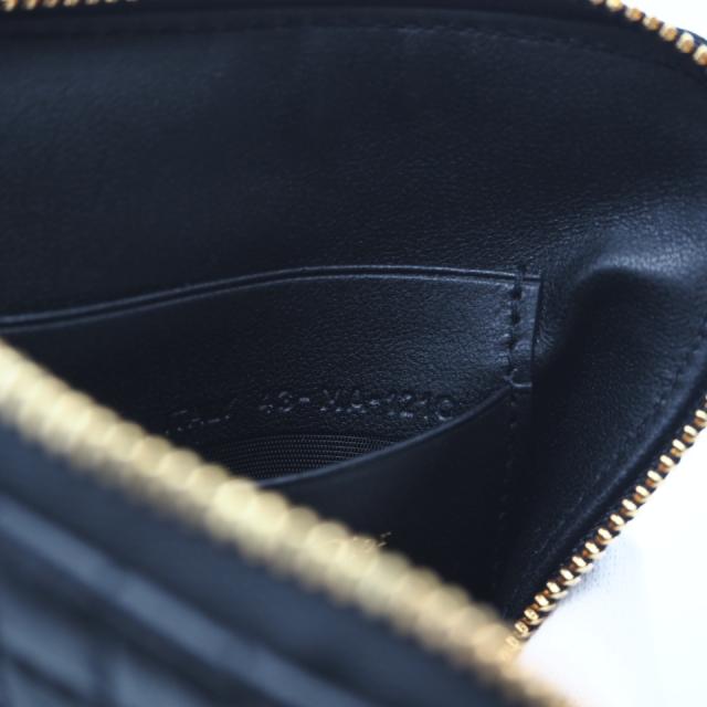 ★3日以内返品可★ 美品 Christian Dior クリスチャンディオール Dior カロ マルチファンクション カナージュ ポーチ ショルダーバッグ S5036UWHC ショルダーバッグ ブラック ホワイト カーフレザー レディース_15