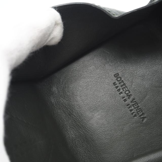 ★3日以内返品可★ BOTTEGAVENETA ボッテガヴェネタ イントレチャート 折り畳みコインケース 596579 コインケース カーキ カーフレザー メンズ_10