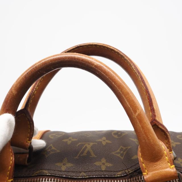 ★3日以内返品可★ LOUIS VUITTON ルイ・ヴィトン モノグラム キャンバス キーポル 60 M41422 ボストンバッグ ブラウン コーティングキャンバス レザー メンズ_9