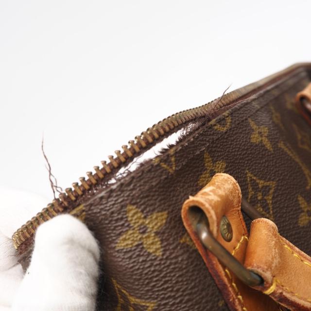 ★3日以内返品可★ LOUIS VUITTON ルイ・ヴィトン モノグラム キャンバス キーポル 60 M41422 ボストンバッグ ブラウン コーティングキャンバス レザー メンズ_12