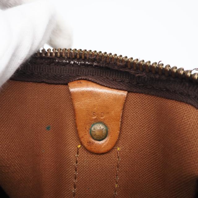 ★3日以内返品可★ LOUIS VUITTON ルイ・ヴィトン モノグラム キャンバス キーポル 60 M41422 ボストンバッグ ブラウン コーティングキャンバス レザー メンズ_15