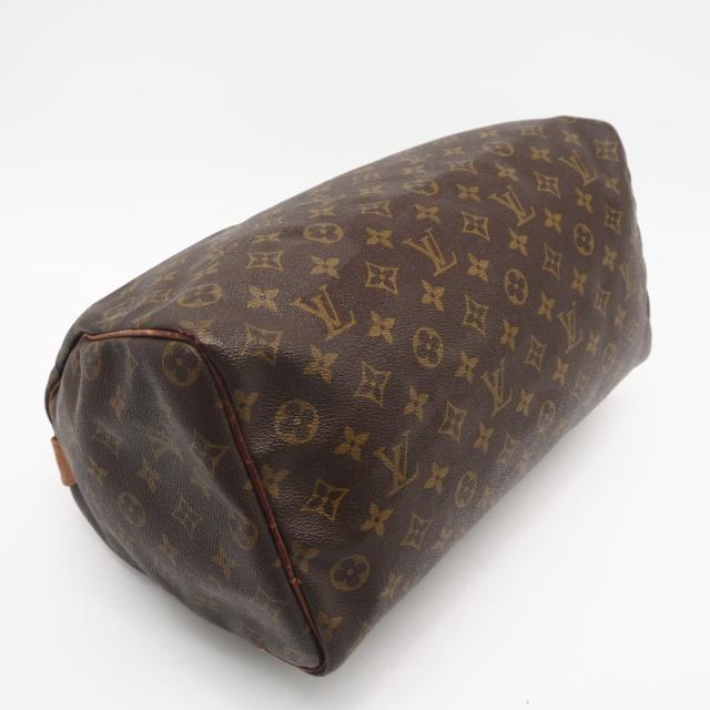 ★3日以内返品可★ LOUIS VUITTON ルイ・ヴィトン モノグラム キャンバス スピーディ35 M41524 ハンドバッグ ブラウン コーティングキャンバス レザー レディース_5