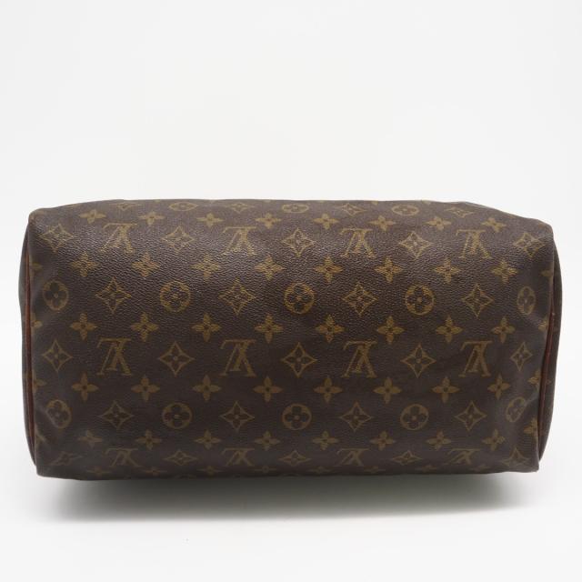 ★3日以内返品可★ LOUIS VUITTON ルイ・ヴィトン モノグラム キャンバス スピーディ35 M41524 ハンドバッグ ブラウン コーティングキャンバス レザー レディース_7