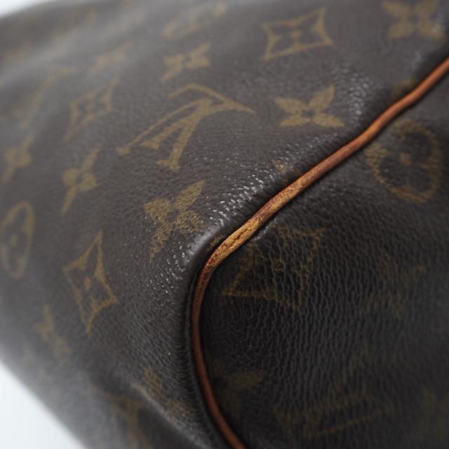 ★3日以内返品可★ LOUIS VUITTON ルイ・ヴィトン モノグラム キャンバス スピーディ30 M41526 ハンドバッグ ブラウン コーティングキャンバス レザー レディース_10