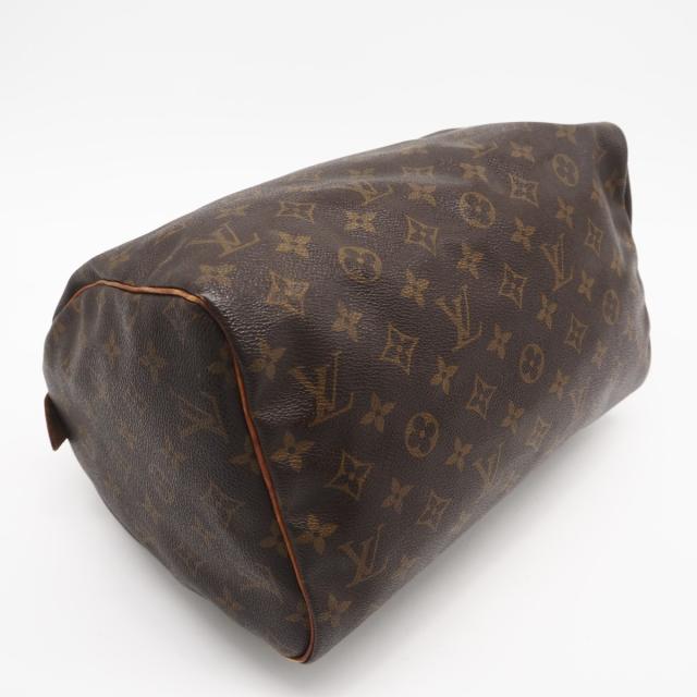 ★3日以内返品可★ LOUIS VUITTON ルイ・ヴィトン モノグラム キャンバス スピーディ30 M41526 ハンドバッグ ブラウン コーティングキャンバス レザー レディース_4