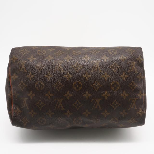 ★3日以内返品可★ LOUIS VUITTON ルイ・ヴィトン モノグラム キャンバス スピーディ30 M41526 ハンドバッグ ブラウン コーティングキャンバス レザー レディース_6