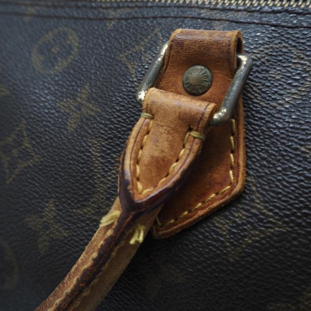 ★3日以内返品可★ LOUIS VUITTON ルイ・ヴィトン モノグラム キャンバス スピーディ30 M41526 ハンドバッグ ブラウン コーティングキャンバス レザー レディース_8
