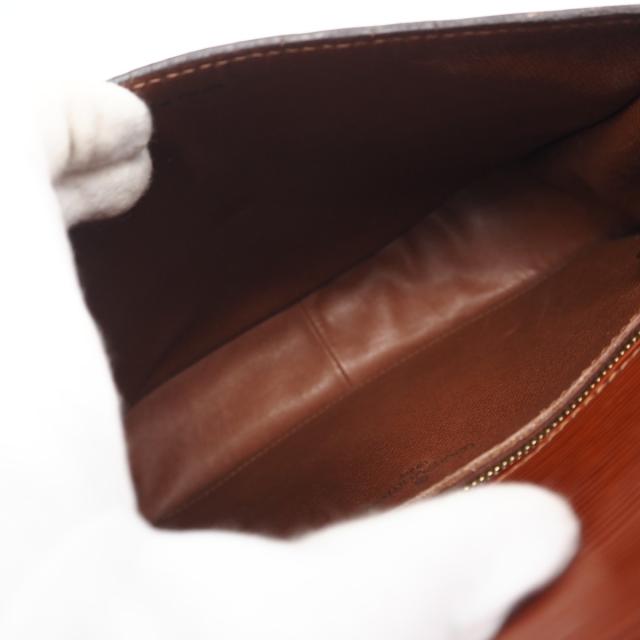 ★3日以内返品可★ LOUIS VUITTON ルイ・ヴィトン エピ サンクルー ケニアブラウン M52193 ショルダーバッグ ブラウン グレインレザー レディース_15