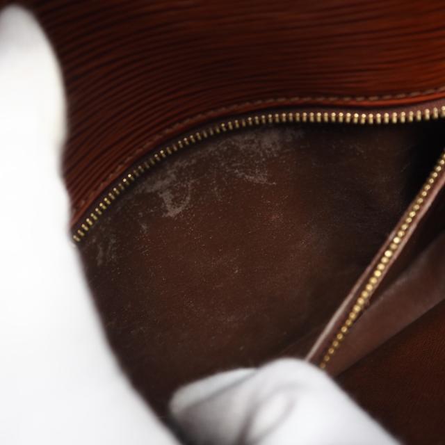 ★3日以内返品可★ LOUIS VUITTON ルイ・ヴィトン エピ サンクルー ケニアブラウン M52193 ショルダーバッグ ブラウン グレインレザー レディース_16