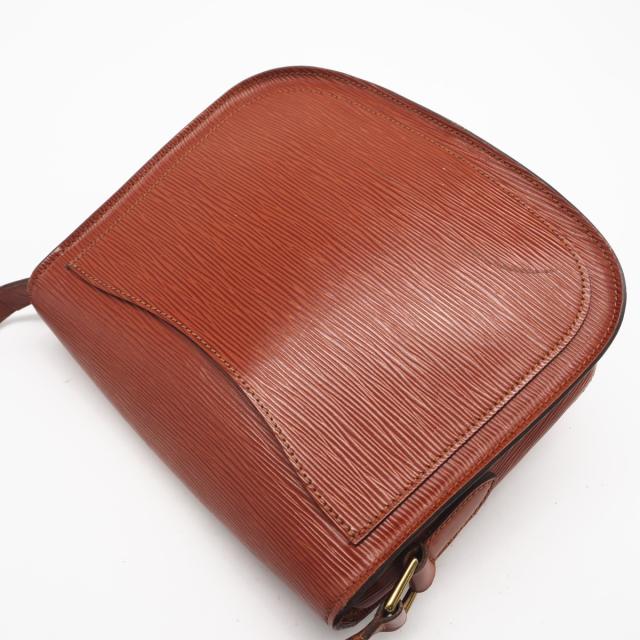 ★3日以内返品可★ LOUIS VUITTON ルイ・ヴィトン エピ サンクルー ケニアブラウン M52193 ショルダーバッグ ブラウン グレインレザー レディース_2