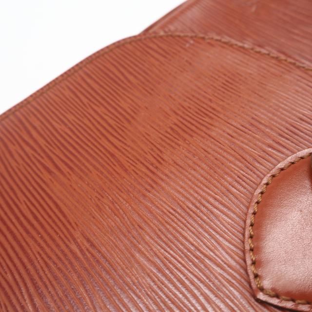 ★3日以内返品可★ LOUIS VUITTON ルイ・ヴィトン エピ サンクルー ケニアブラウン M52193 ショルダーバッグ ブラウン グレインレザー レディース_4