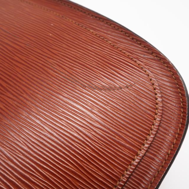 ★3日以内返品可★ LOUIS VUITTON ルイ・ヴィトン エピ サンクルー ケニアブラウン M52193 ショルダーバッグ ブラウン グレインレザー レディース_5