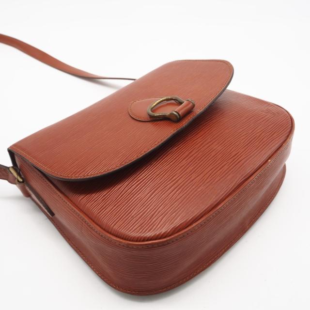 ★3日以内返品可★ LOUIS VUITTON ルイ・ヴィトン エピ サンクルー ケニアブラウン M52193 ショルダーバッグ ブラウン グレインレザー レディース_6