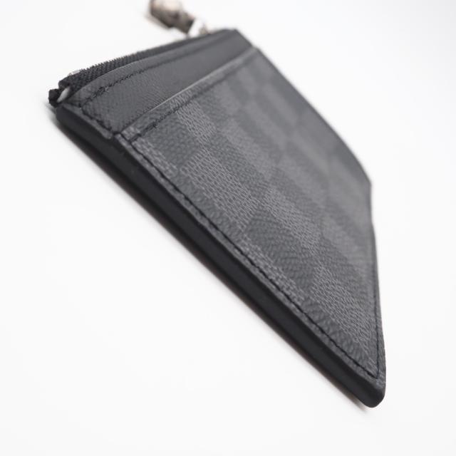 ★3日以内返品可★ 極美品 LOUIS VUITTON ルイ・ヴィトン ダミエ グラフィット コインカードホルダー N64038 コインケース ブラック グレー コーティングキャンバス レザー メンズ_7