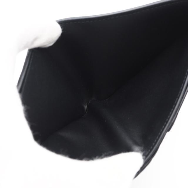 ★3日以内返品可★ 極美品 LOEWE ロエベ ソフトグレインカーフ バイフォールド ウォレット C660302X05 二つ折り財布 グレー ブラック グレインカーフレザー メンズ_10