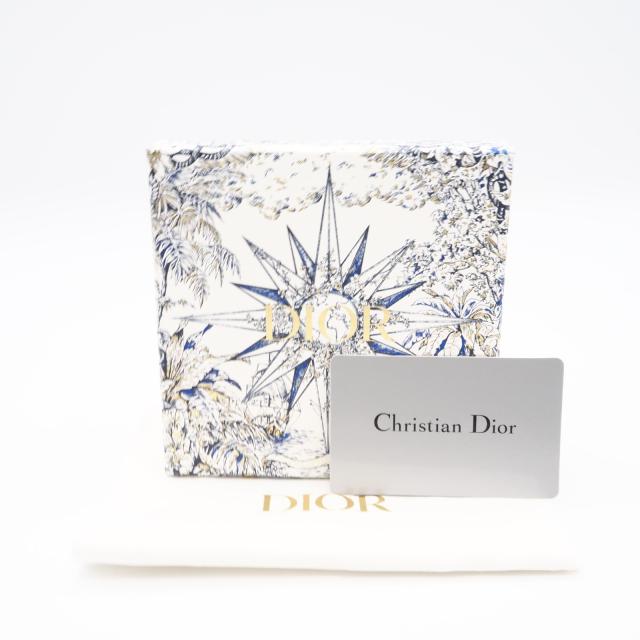 ★3日以内返品可★ 美品 Christian Dior クリスチャンディオール グレインドカーフスキン 30 モンテーニュ ロータスウォレット S2084OBAE 三つ折り財布 ベージュ グレインカーフレザー レディース_16