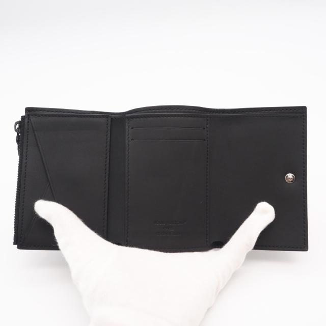 ★3日以内返品可★ 美品 LOUIS VUITTON ルイ・ヴィトン モノグラム シャドウ ヴィクター ウォレット M12635 三つ折り財布 ブラック カーフレザー メンズ_10