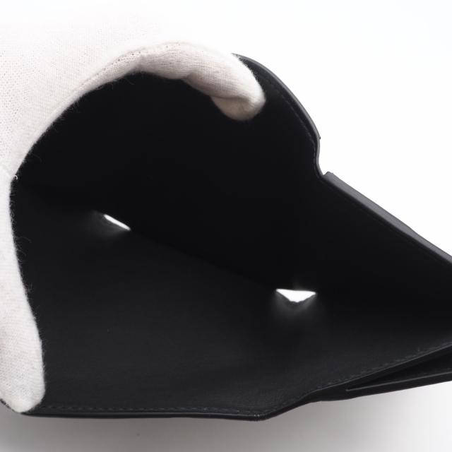 ★3日以内返品可★ 美品 LOUIS VUITTON ルイ・ヴィトン モノグラム シャドウ ヴィクター ウォレット M12635 三つ折り財布 ブラック カーフレザー メンズ_12